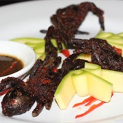 Crispy Tarantulas (Cambodia/California)