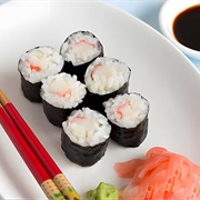 Crab Sushi Roll