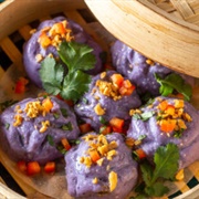 Caramelised Chicken & Peanut Chor Muang (Thai Flower Dumplings)