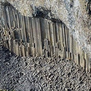 Columnar Basalt at Valle De Los Condores, Chile