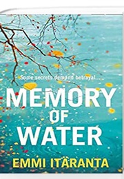 Memory of Water: A Novel (Itã¤Ranta, Emmi)