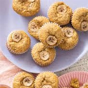 Wheatgerm, Banana &amp; Pumpkin Seed Muffins