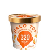 Halo Top Peaches & Cream Ice Cream