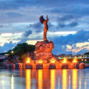 The Keeper of the Plains, USA