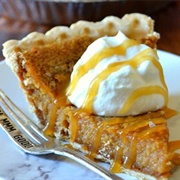 Caramel Syrup Pie