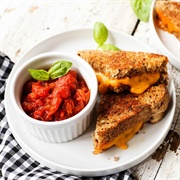 Grilled Cheese With Calypso Sauce