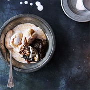 Strawberry S'mores Sundae