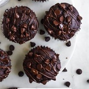 Vegan Triple Chocolate Muffin