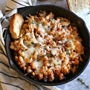 Baked Kidney Beans With Mozzarella