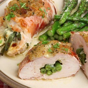 Asparagus and Bacon Stuffed Chicken Breast