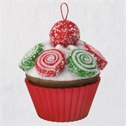 Candy Pinwheel Cupcake
