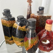 Decorative Infused Oil Bottles