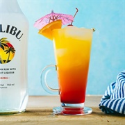 Orange-Pineapple Juice and Malibu Rum