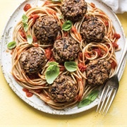 Mushroom Lentil Balls