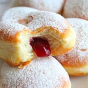 Strawberry Jelly/Jam Donut