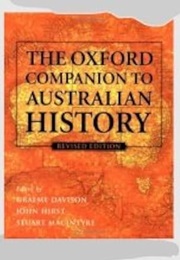The Oxford Companion to Australian History (Graeme Davison, John Hirst & Stuart Macintyre)