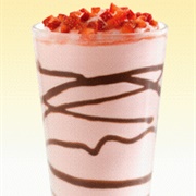 Arby's Strawberry Banana Split Shake