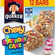 Birthday Cake Granola Bars