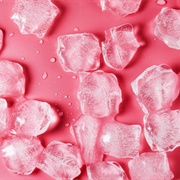 Pink Ice Cubes