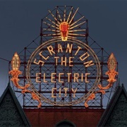 Scranton Electric City Sign