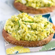 Mashed Eggs & Avocado