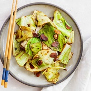 Stir Fried Chinese Leaf