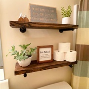 Wall Mounted Shelves