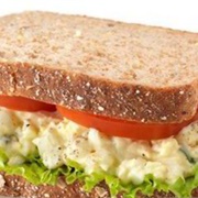 Egg and Tomato Sandwich