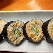 Octopus and Tofu Maki With Sayori (Kraken Roll)