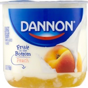 Fruit on Bottom Peach Yogurt