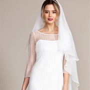 Silk Chiffon Veil