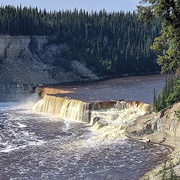 Louise Falls, Northwest Territories, Canada