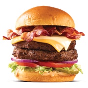 Double Big Cheesy Bacon Burger