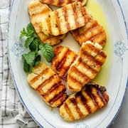 Grilled Reduced Fat Halloumi