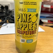 Sparkling Pineapple and Grapefruit Drink