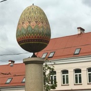 Margutis Easter Egg, Vilnius, Lithuania