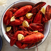 Boiled Maine Lobster