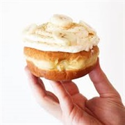 Banana Cream Pie Donut