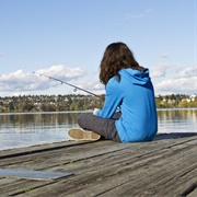Fishing off the Dock