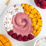 Raspberry Mango Smoothie Bowl