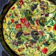 Mediterranean Vegetable Frittata