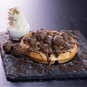 Ferrero Rocher Waffles