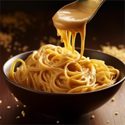 Dulce De Leche and Sugar Spaghetti