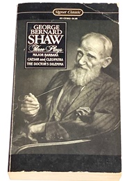 Three Plays (Major Barbara/Caesar & Cleopatra/The Doctor's Dilemma) (George Bernard Shaw)