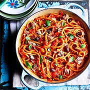 One-Pot Puttanesca Pasta