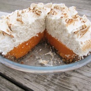 Persimmon Meringue Pie