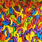 Rainbow Banana Candy