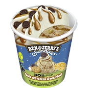 Ben & Jerry's Sundae Non-Dairy Oat of This Swirled Ice Cream