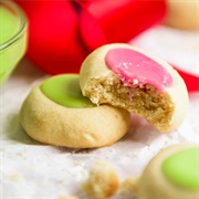 Iced Thumbprint Cookie