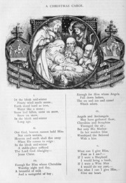 In the Bleak Mid-Winter (Christina Rossetti)